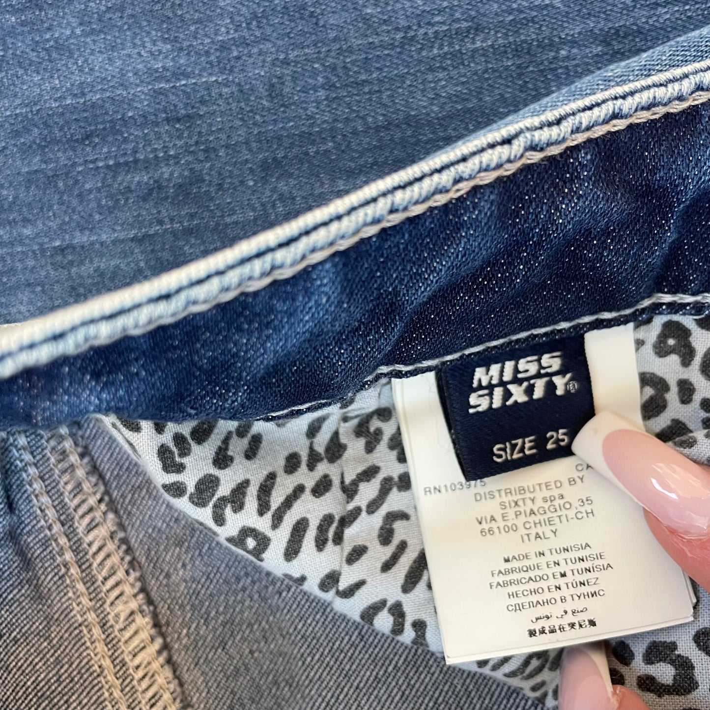 low rise flared jeans