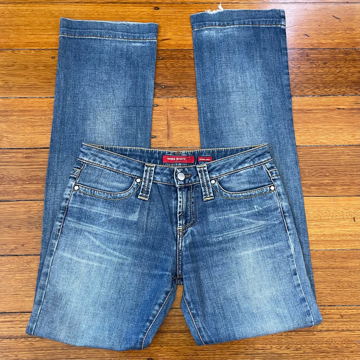 bootcut denim jeans