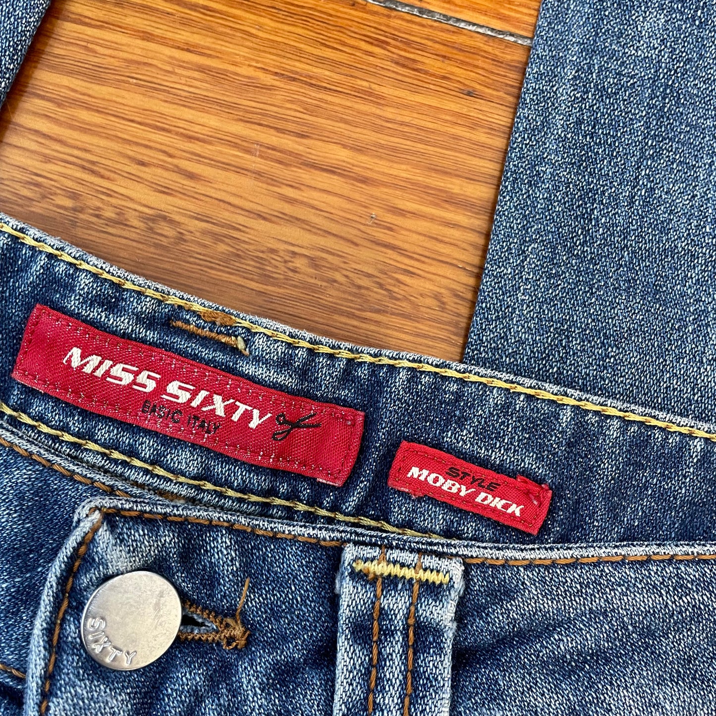 bootcut denim jeans