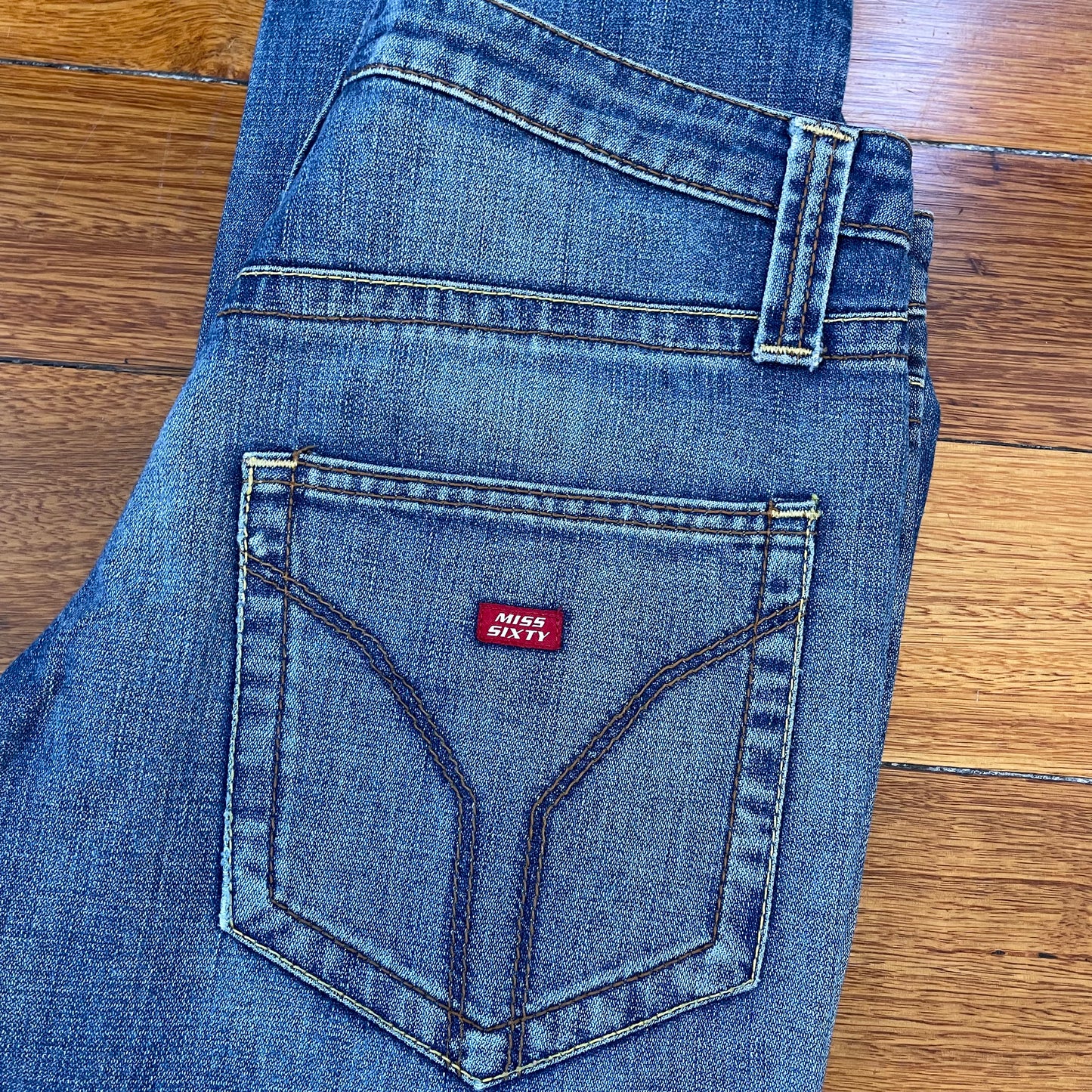 bootcut denim jeans