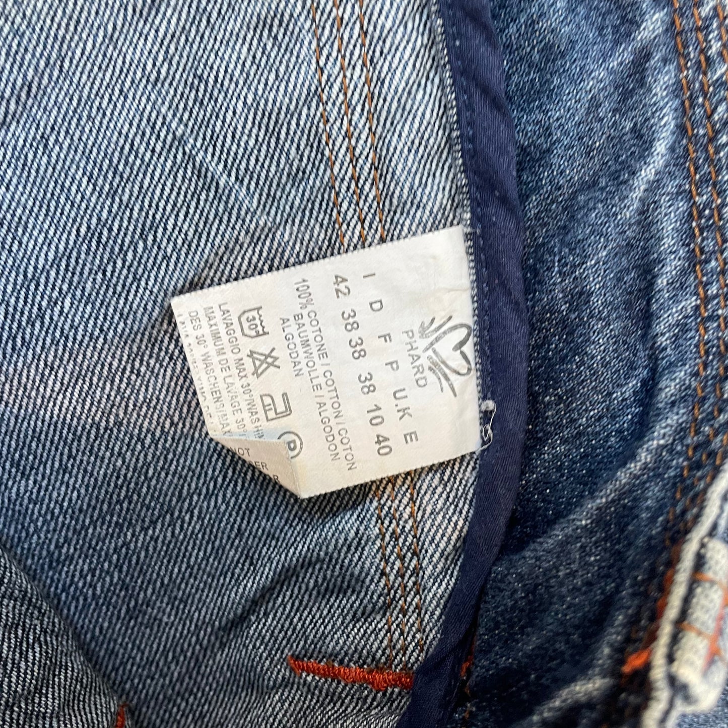low rise denim jeans