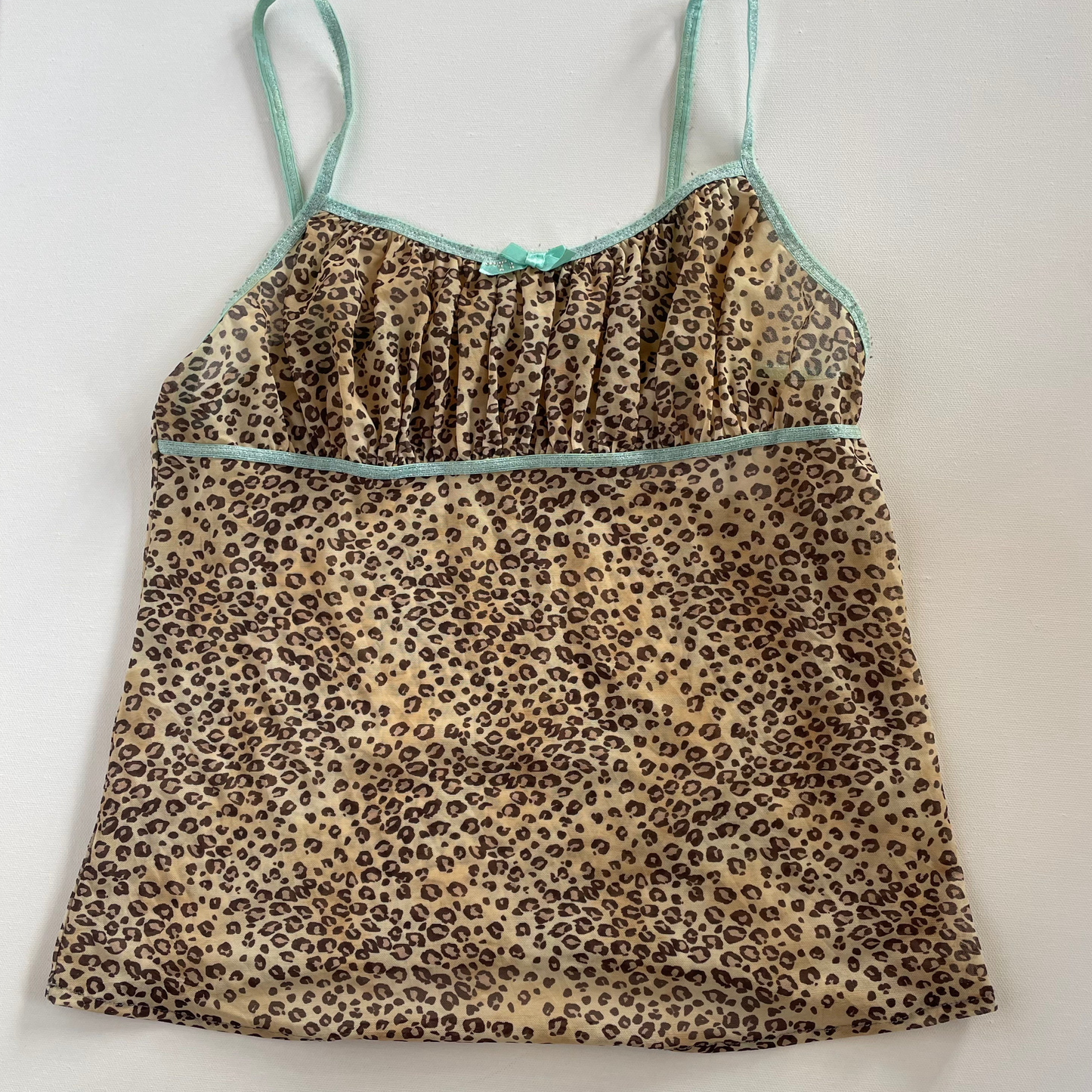 leopard print cami