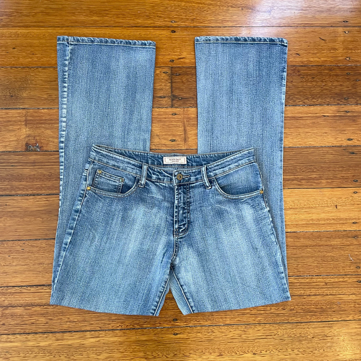 wide leg denim jeans