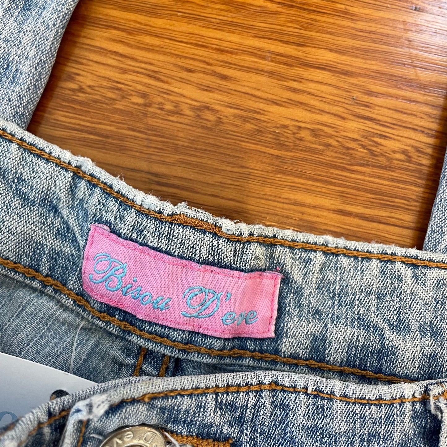 cargo style wide leg jeans