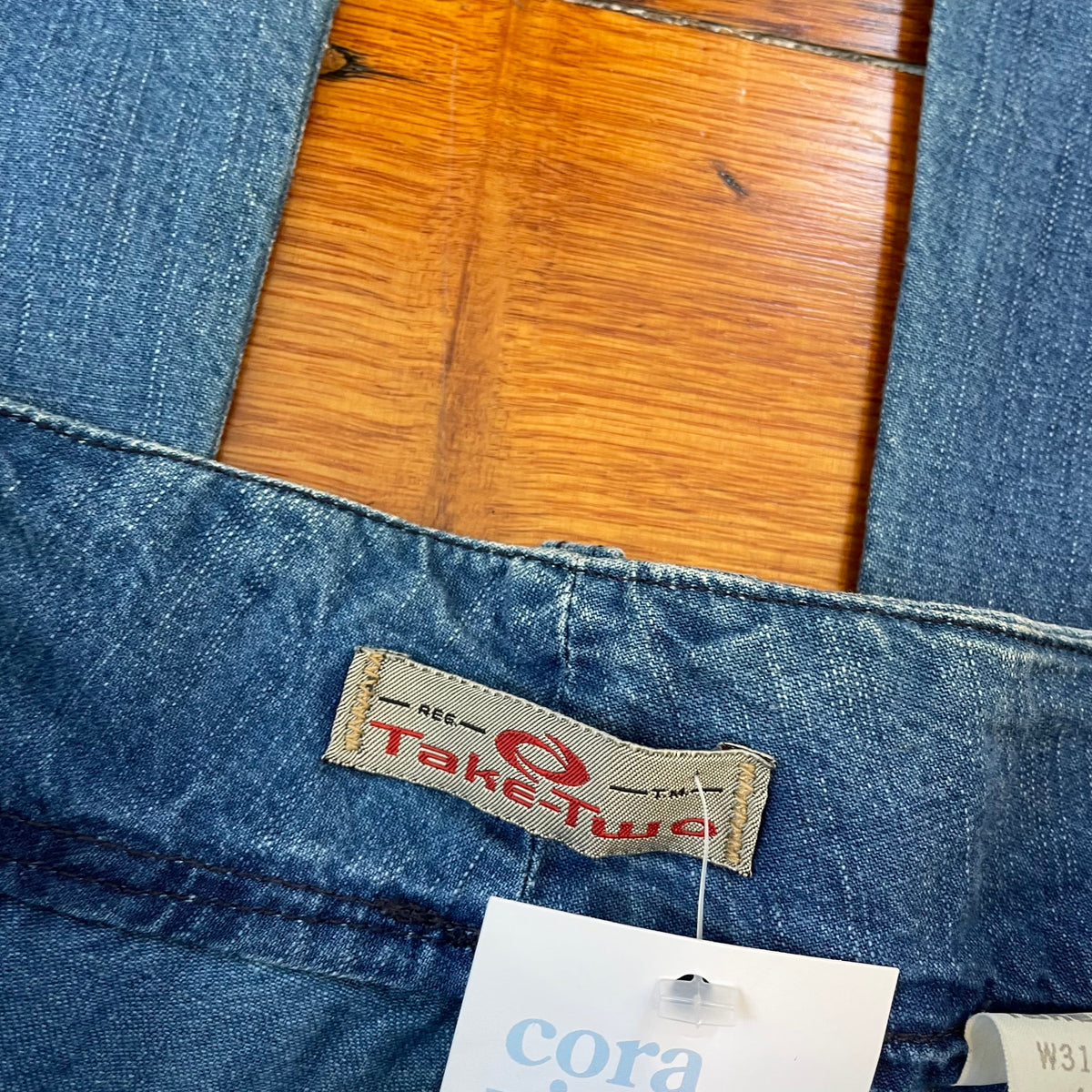 wide leg denim jeans