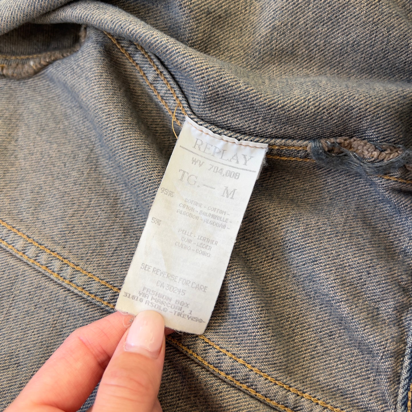 button up denim jacket