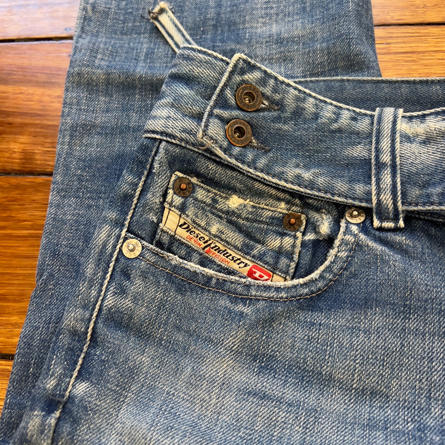 low rise Diesel jeans