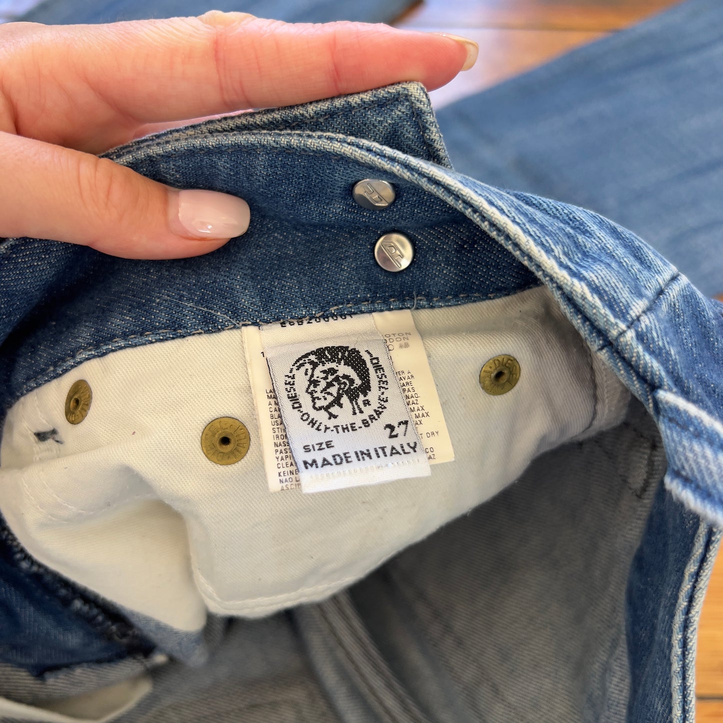 low rise Diesel jeans