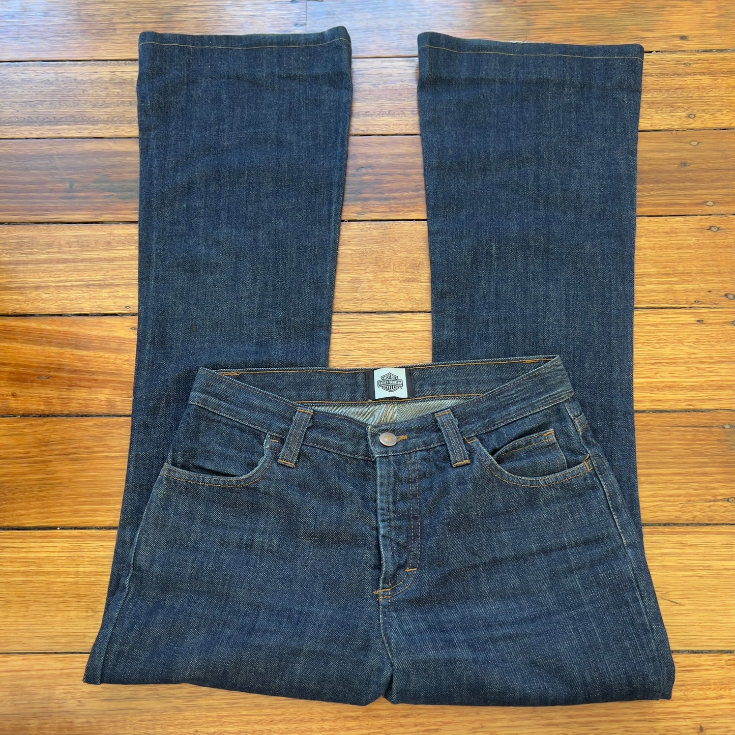 Harley Davidson flared jeans