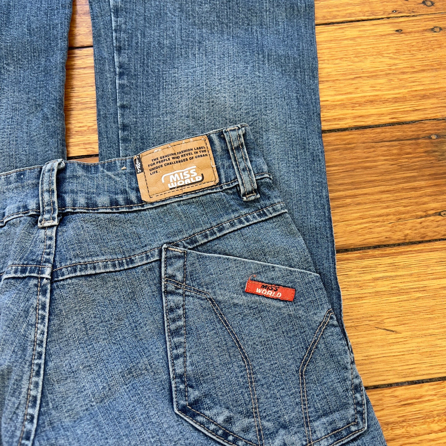 low rise bootcut jeans