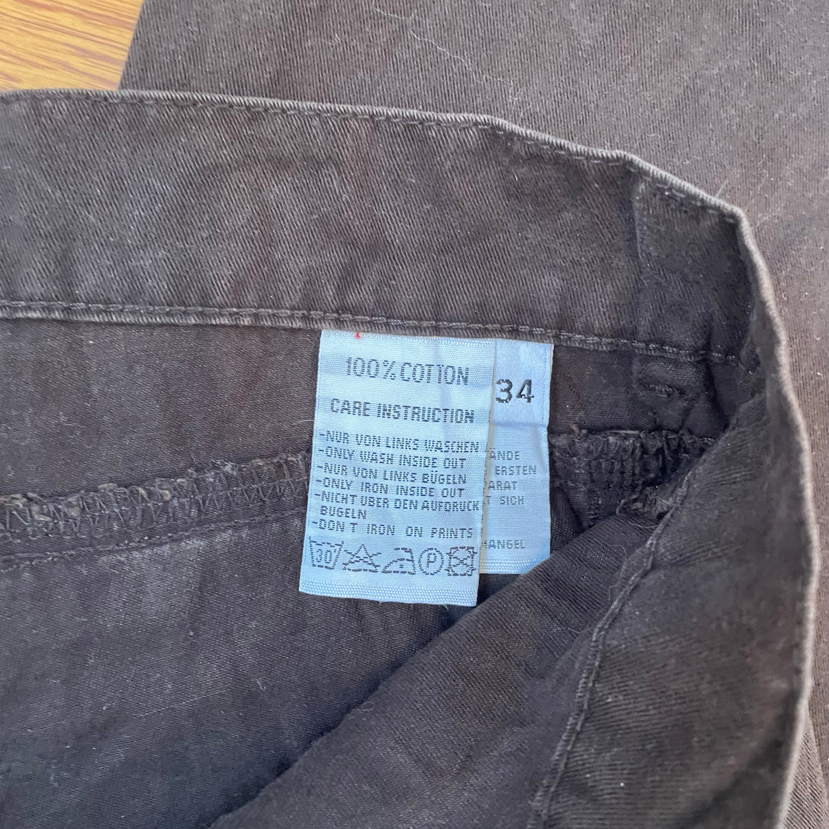 brown baggy cargo pants