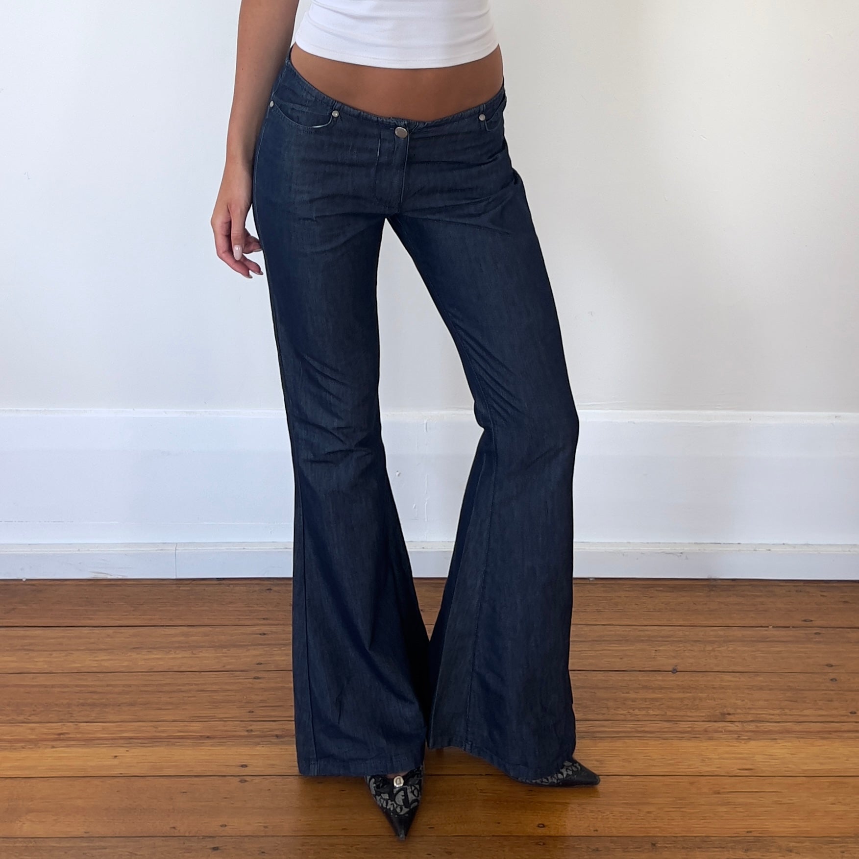dark flared Miss Sixty jeans – Cora Vintage