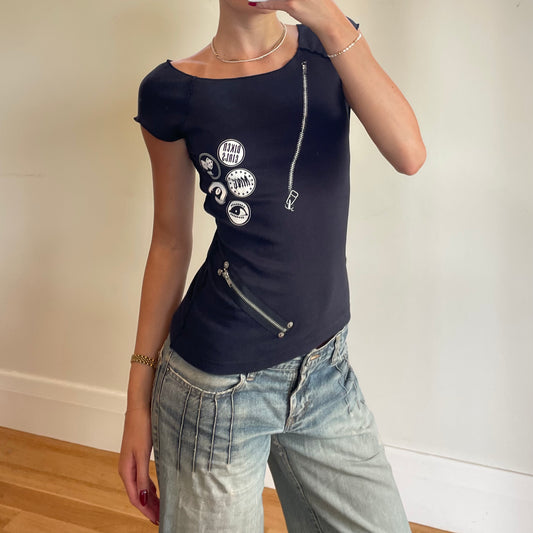 vintage MNG baby tee