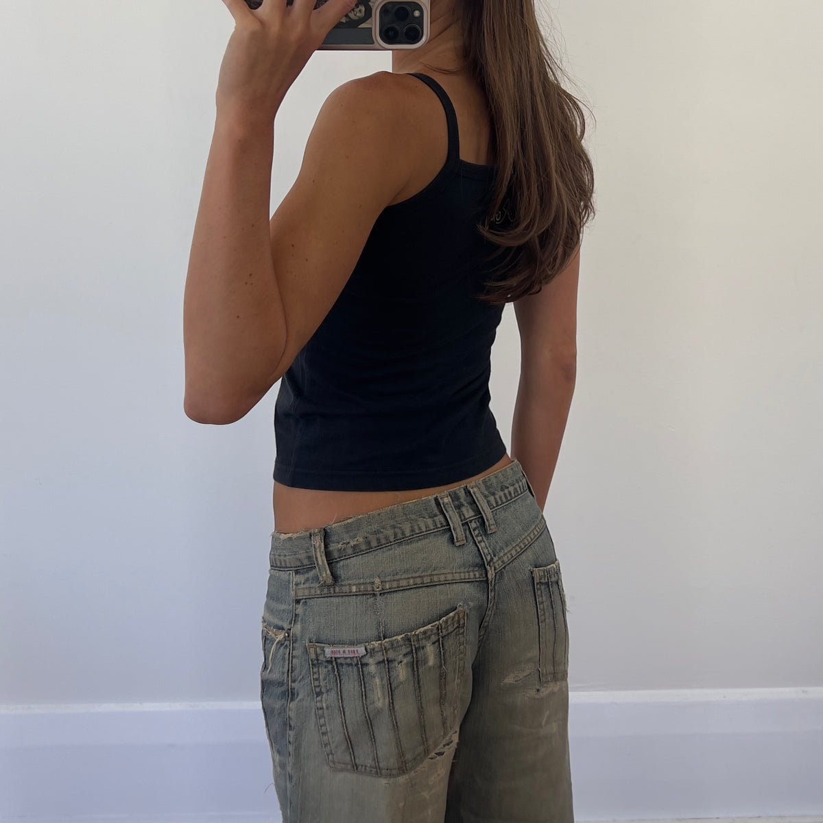 stitched Roxy tank