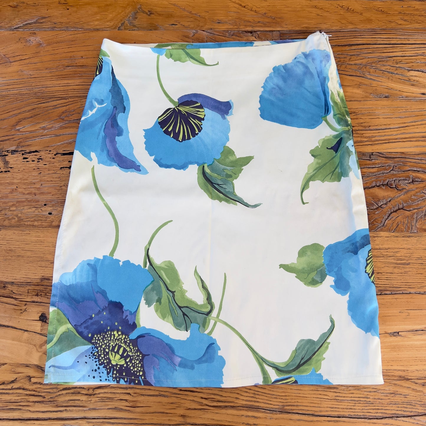 floral midi skirt