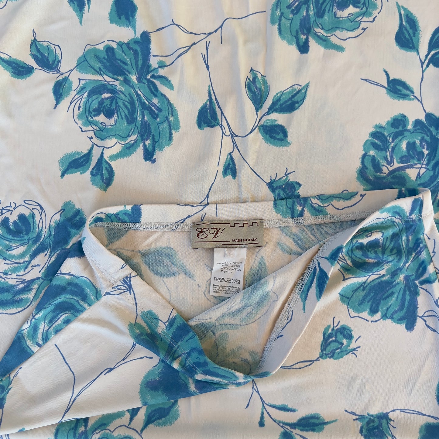 floral midi skirt