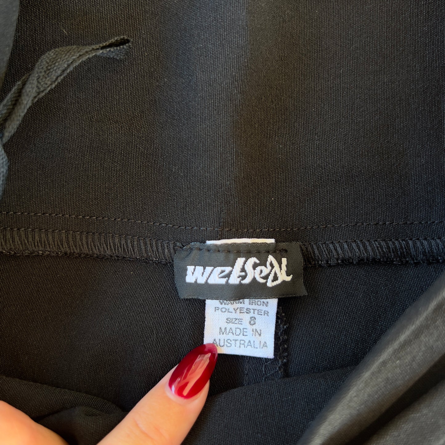 90s black capris