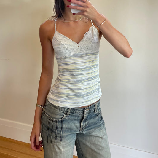 lacey stripe cami