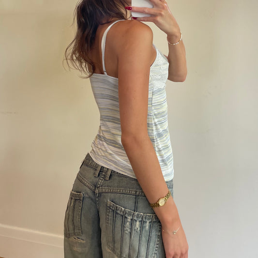 lacey stripe cami