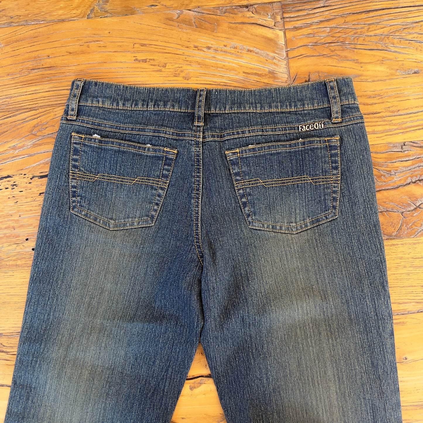 y2k deadstock Face Off jeans