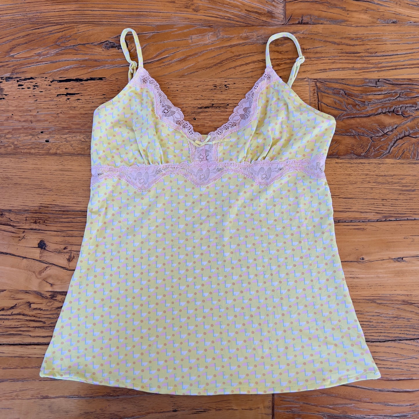 y2k printed cami