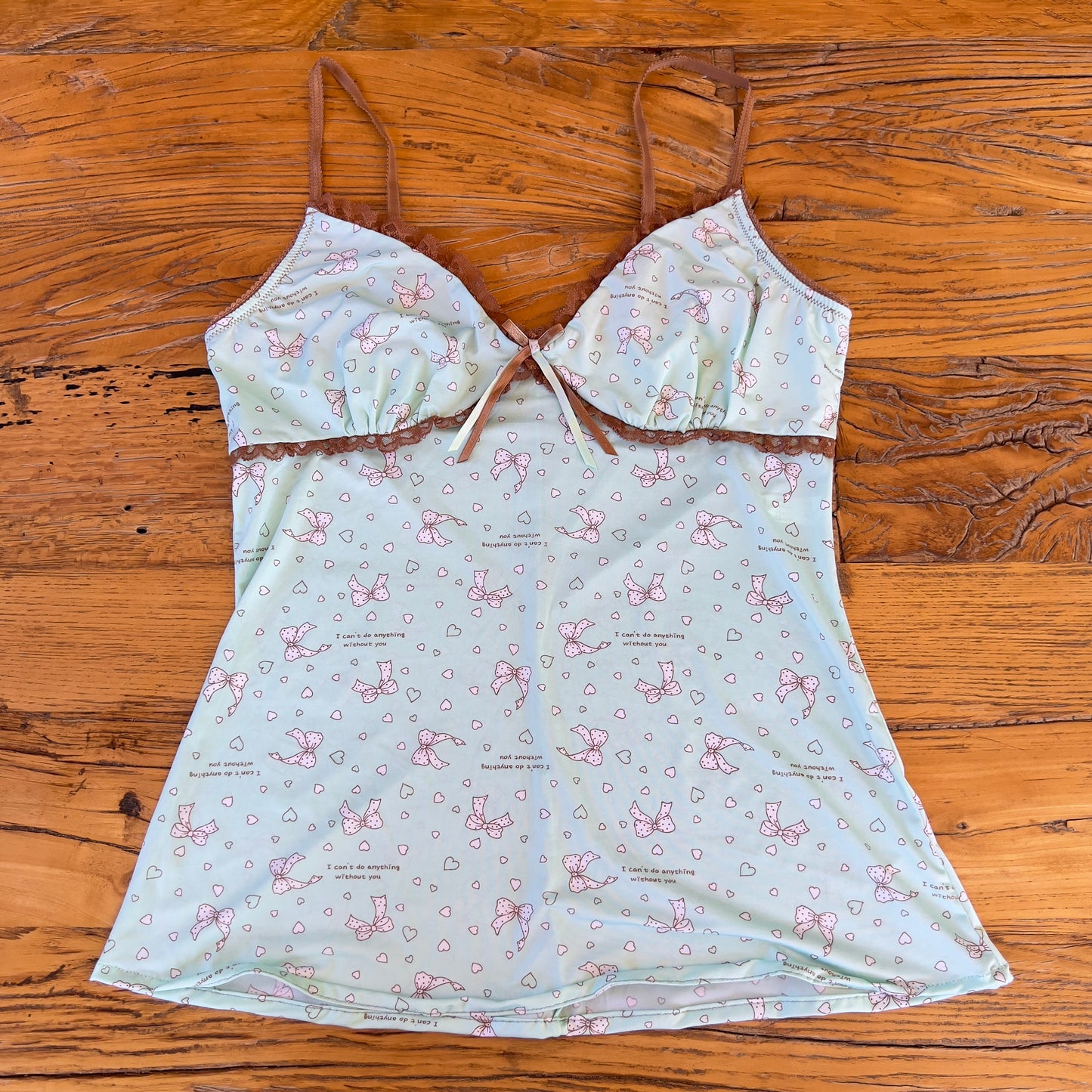 y2k print cami
