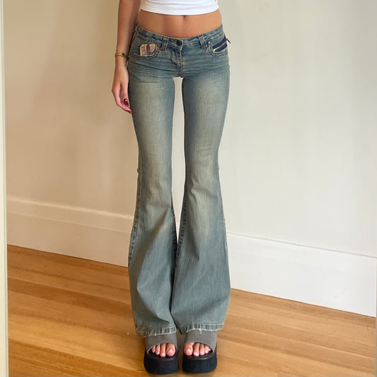 y2k deadstock Face Off jeans