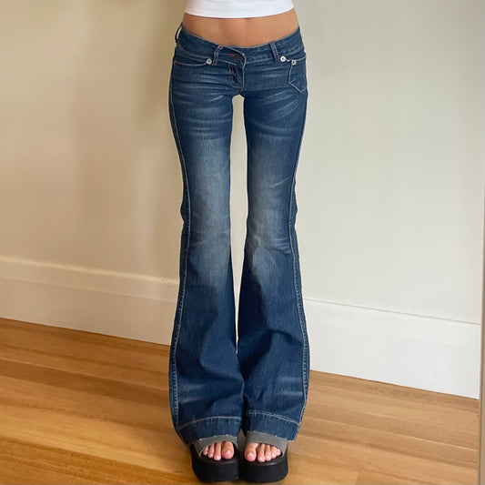 y2k deadstock Face Off jeans