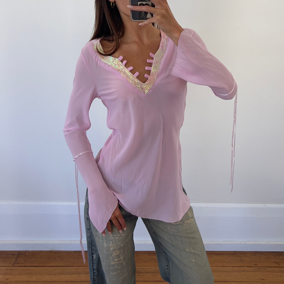 pink fairy long sleeve