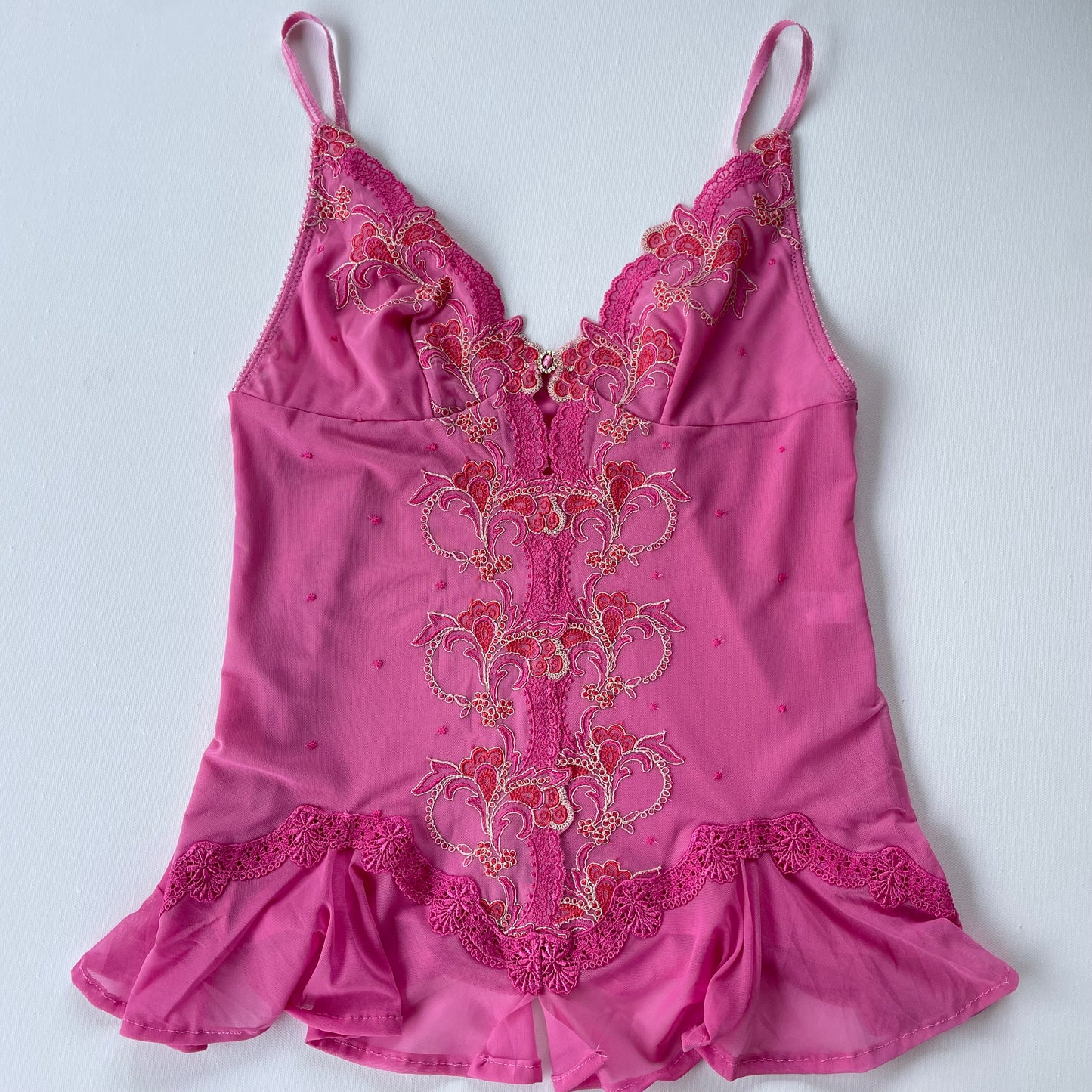2000s pink cami