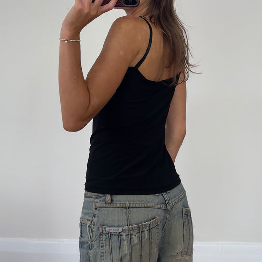 black lace cami