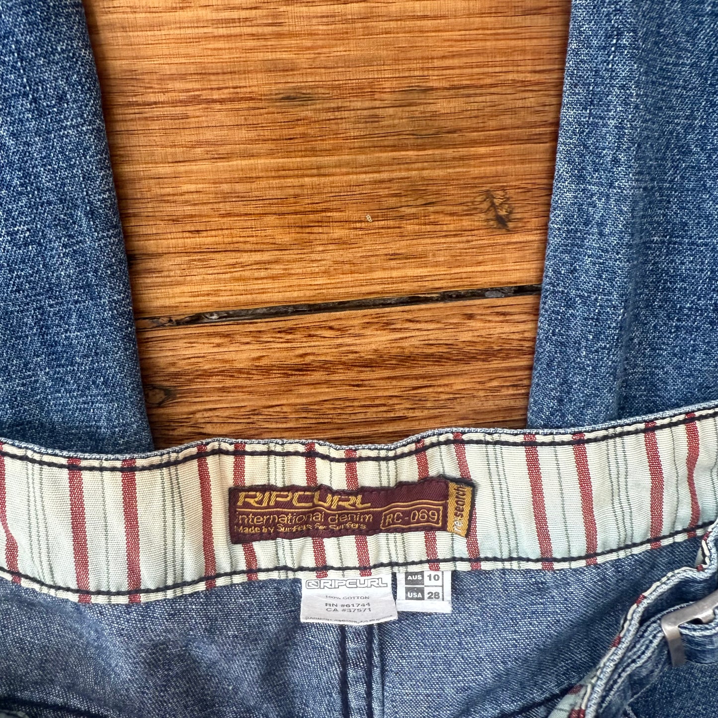 cargo style Ripcurl jeans