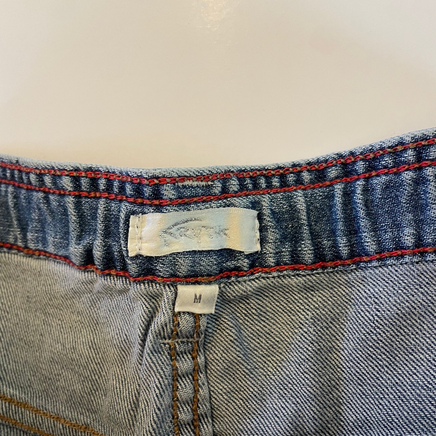y2k denim shorts