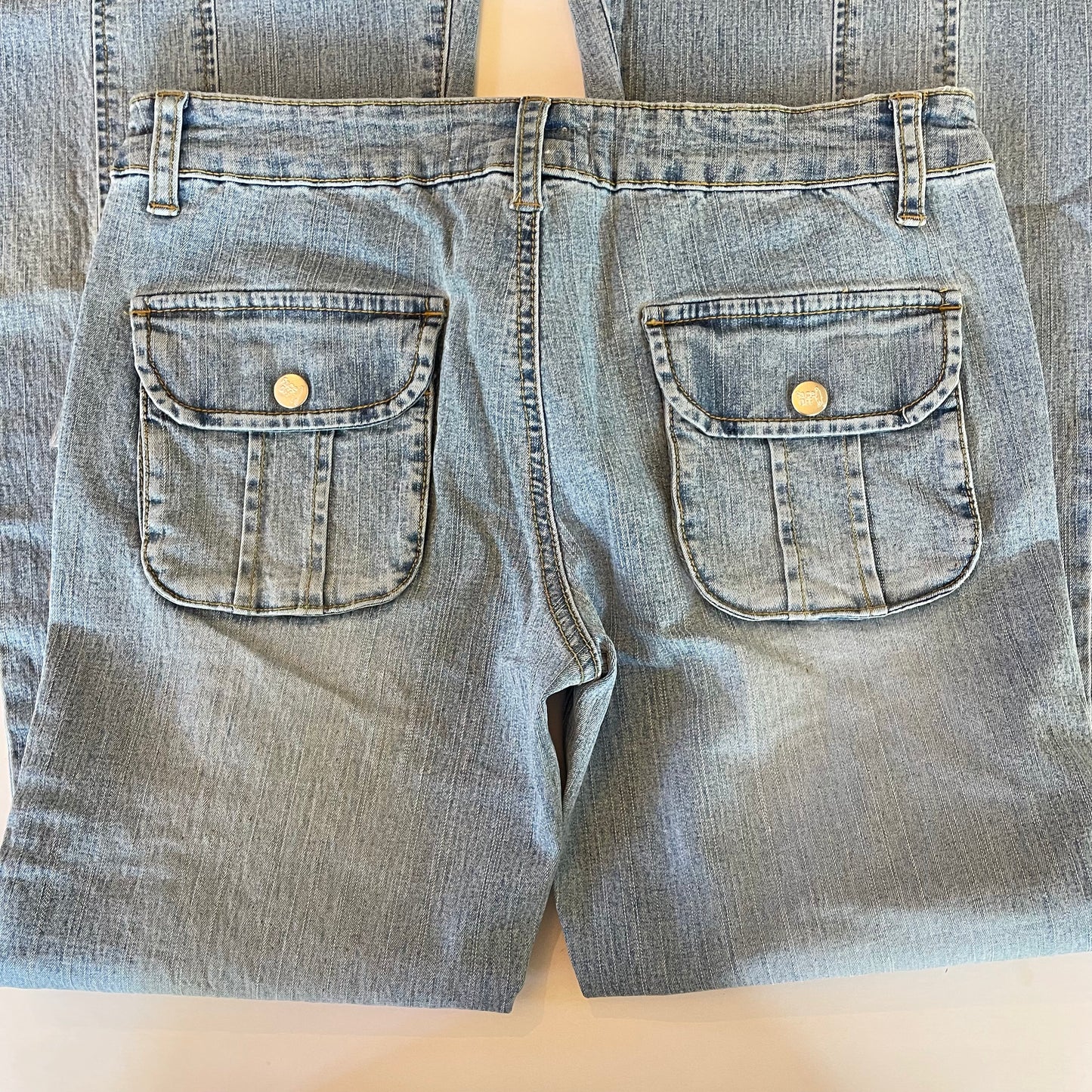 y2k deadstock Face Off jeans