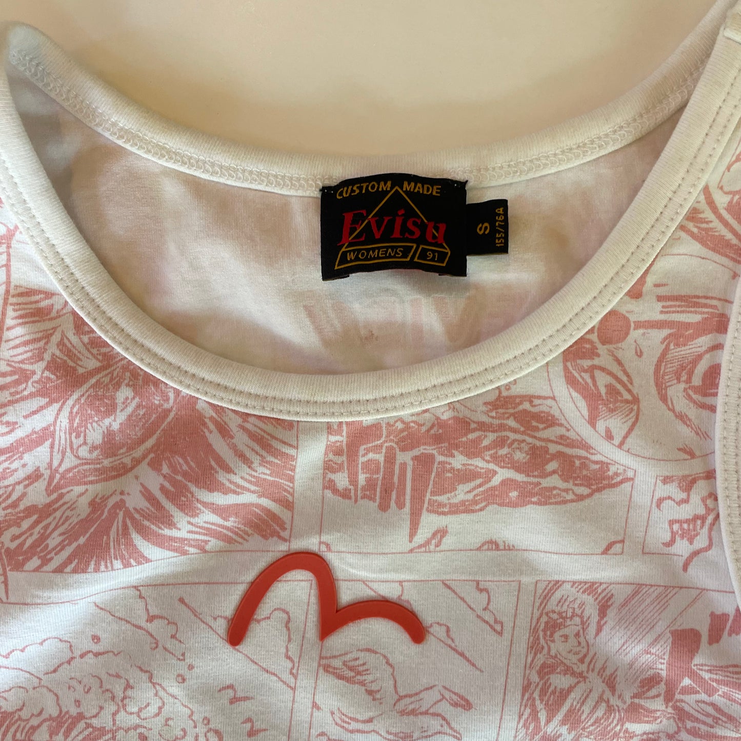 vintage rare Evisu graphic tank