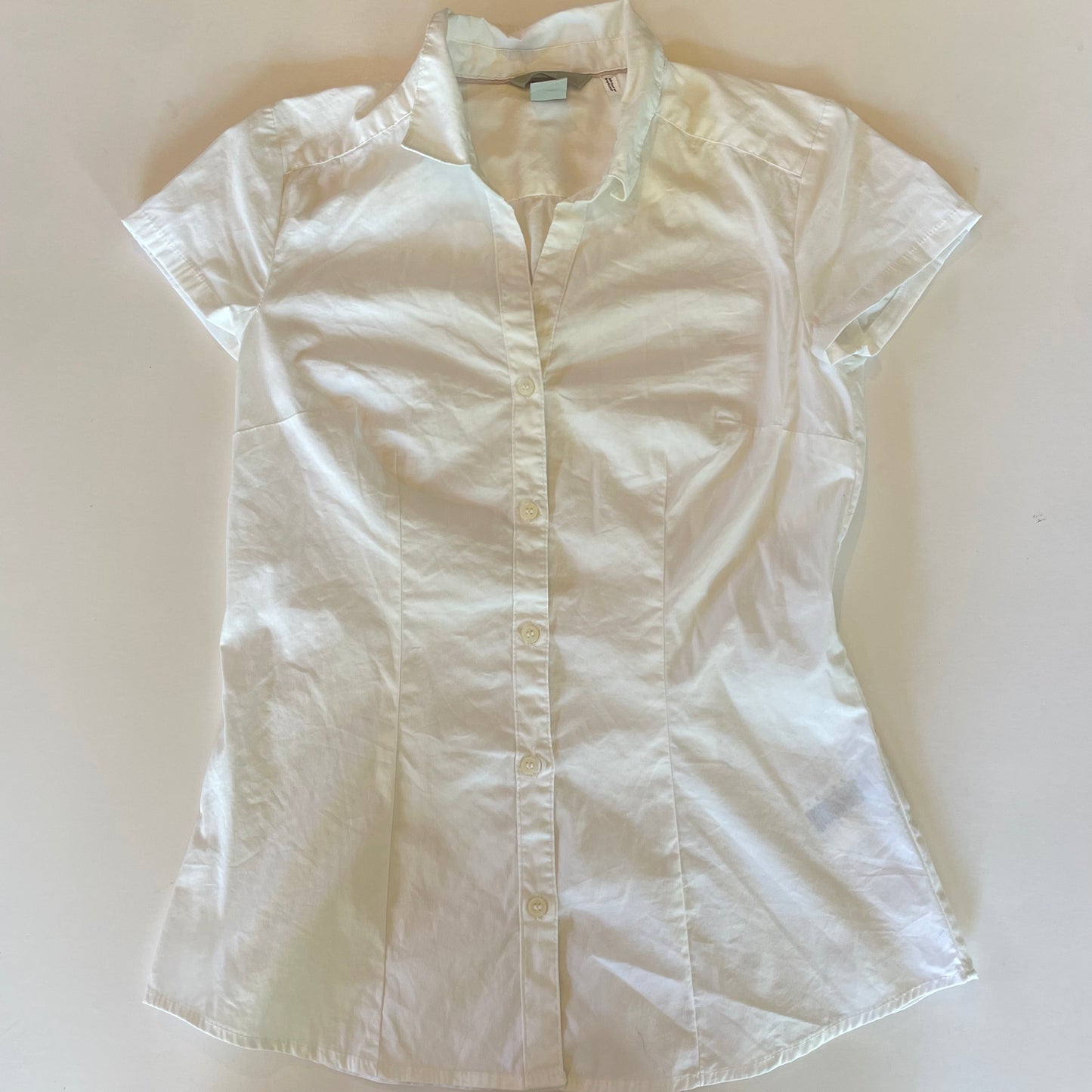 white button up shirt