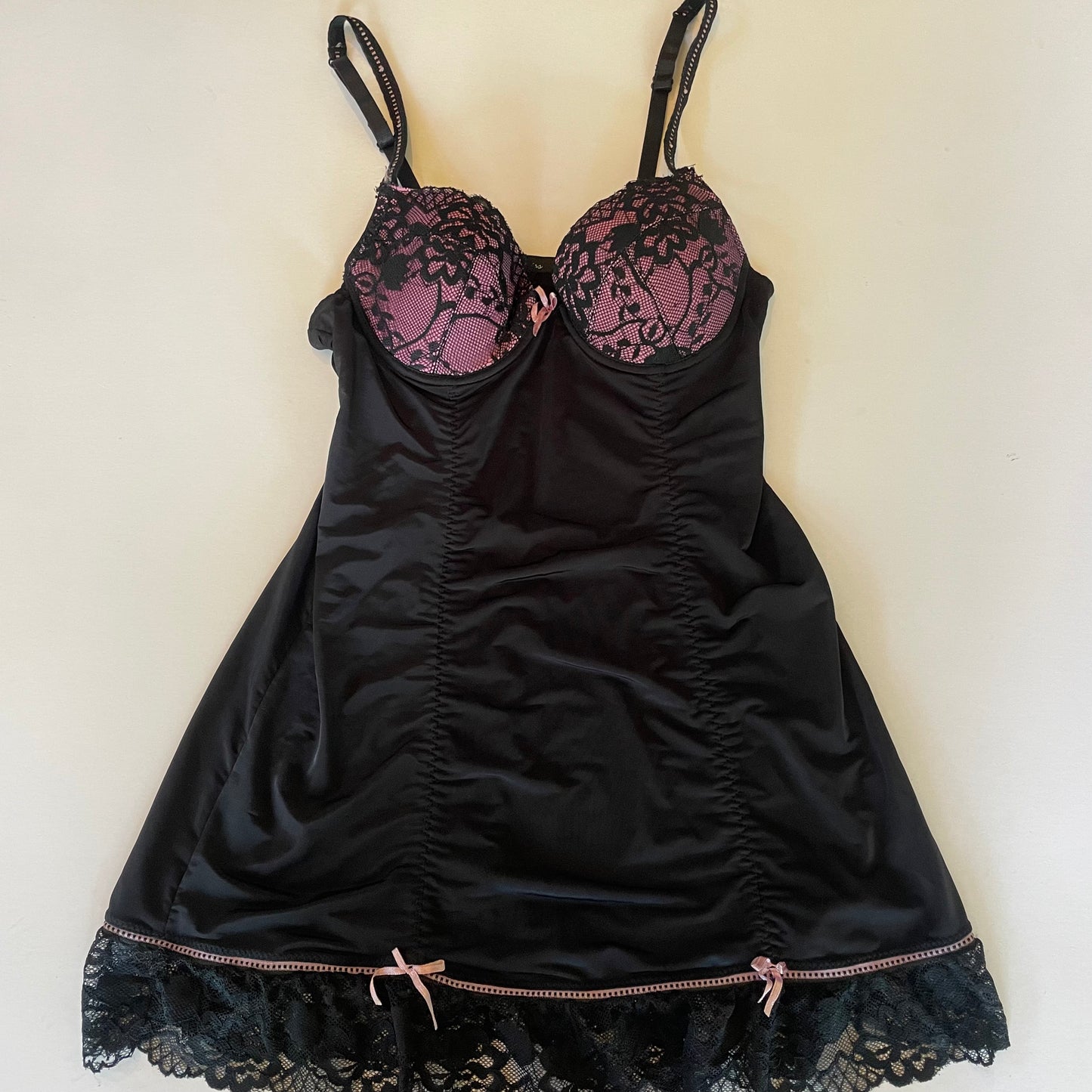 vintage bustier mini dress