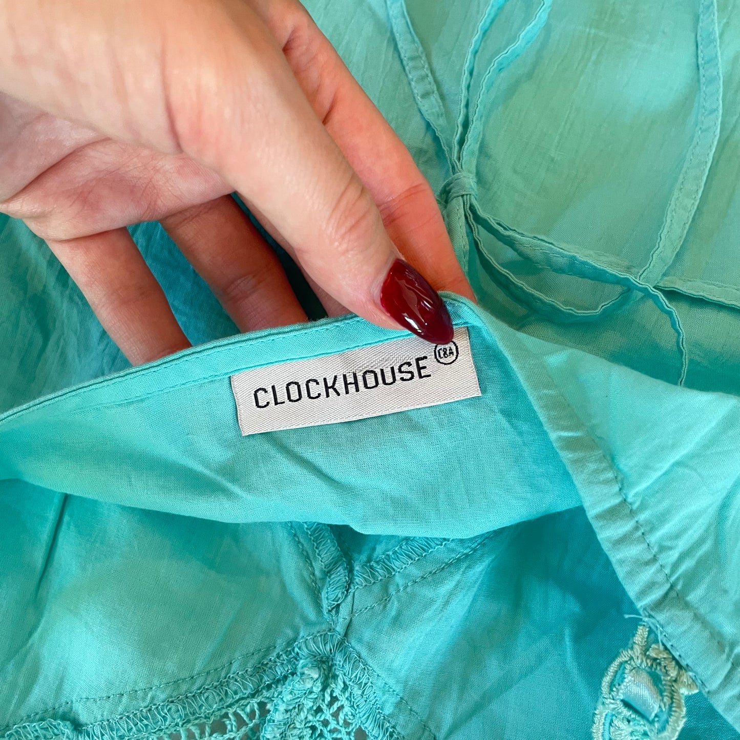 aqua tie-up cami