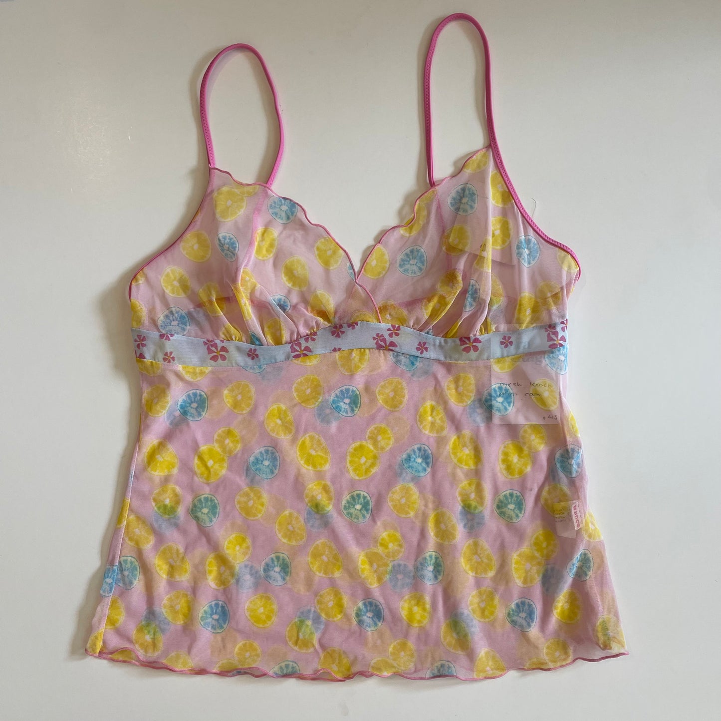 2000s lemon cami