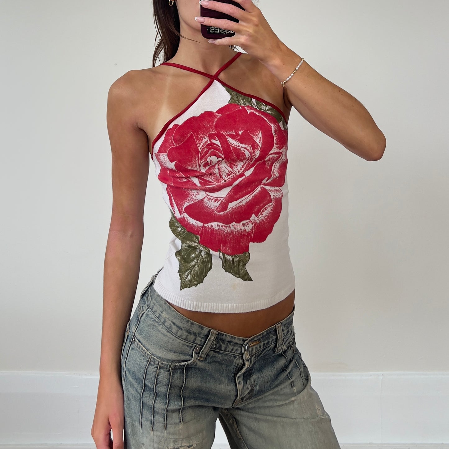 rose tank top