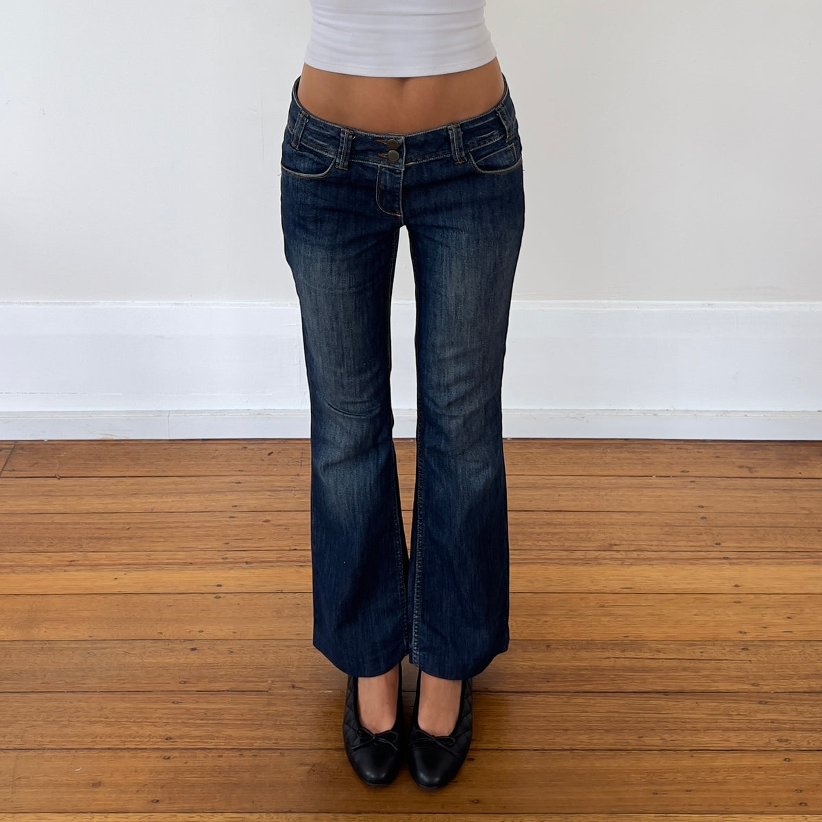 dark denim jeans