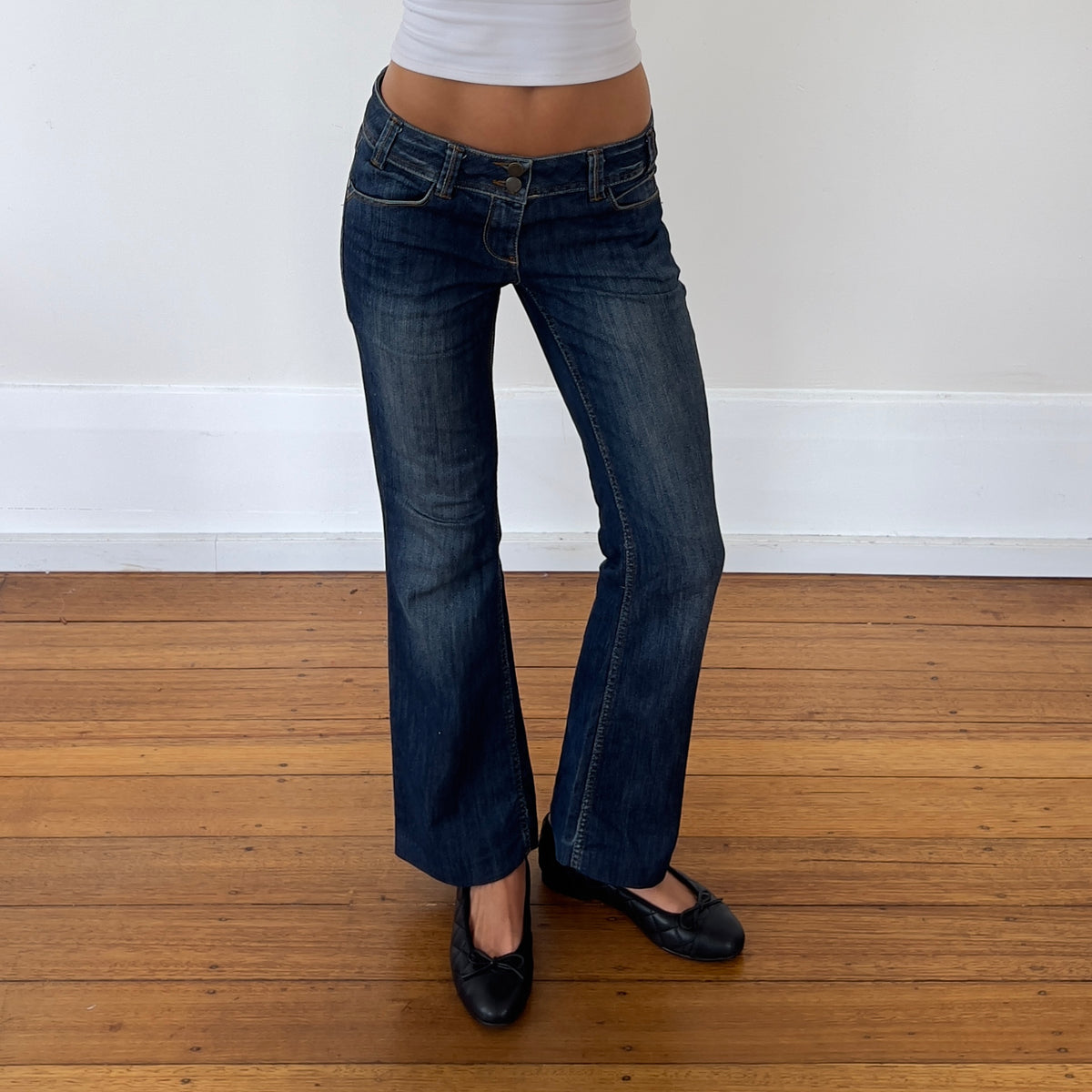 dark denim jeans