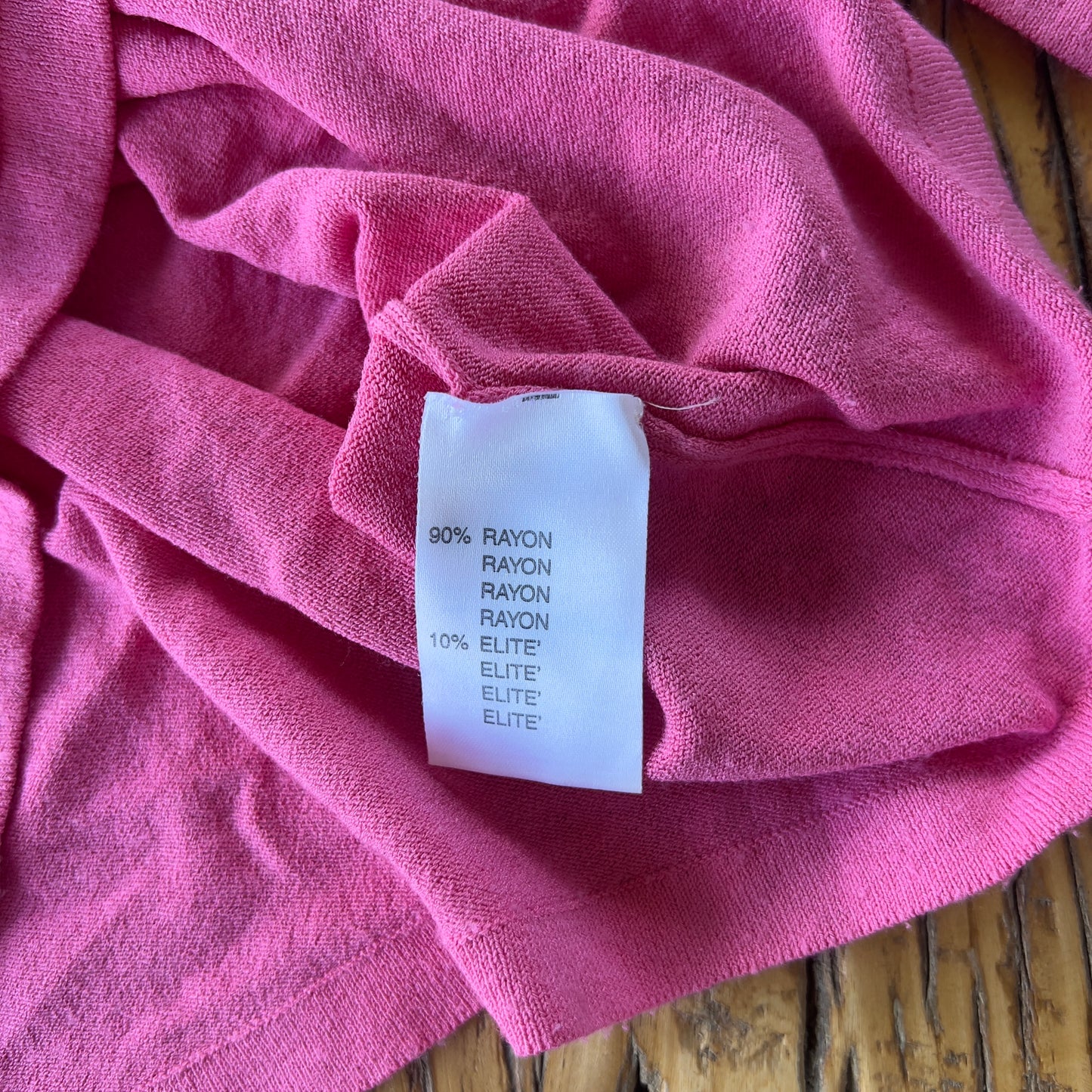 Blumarine pink 3/4 sleeve top