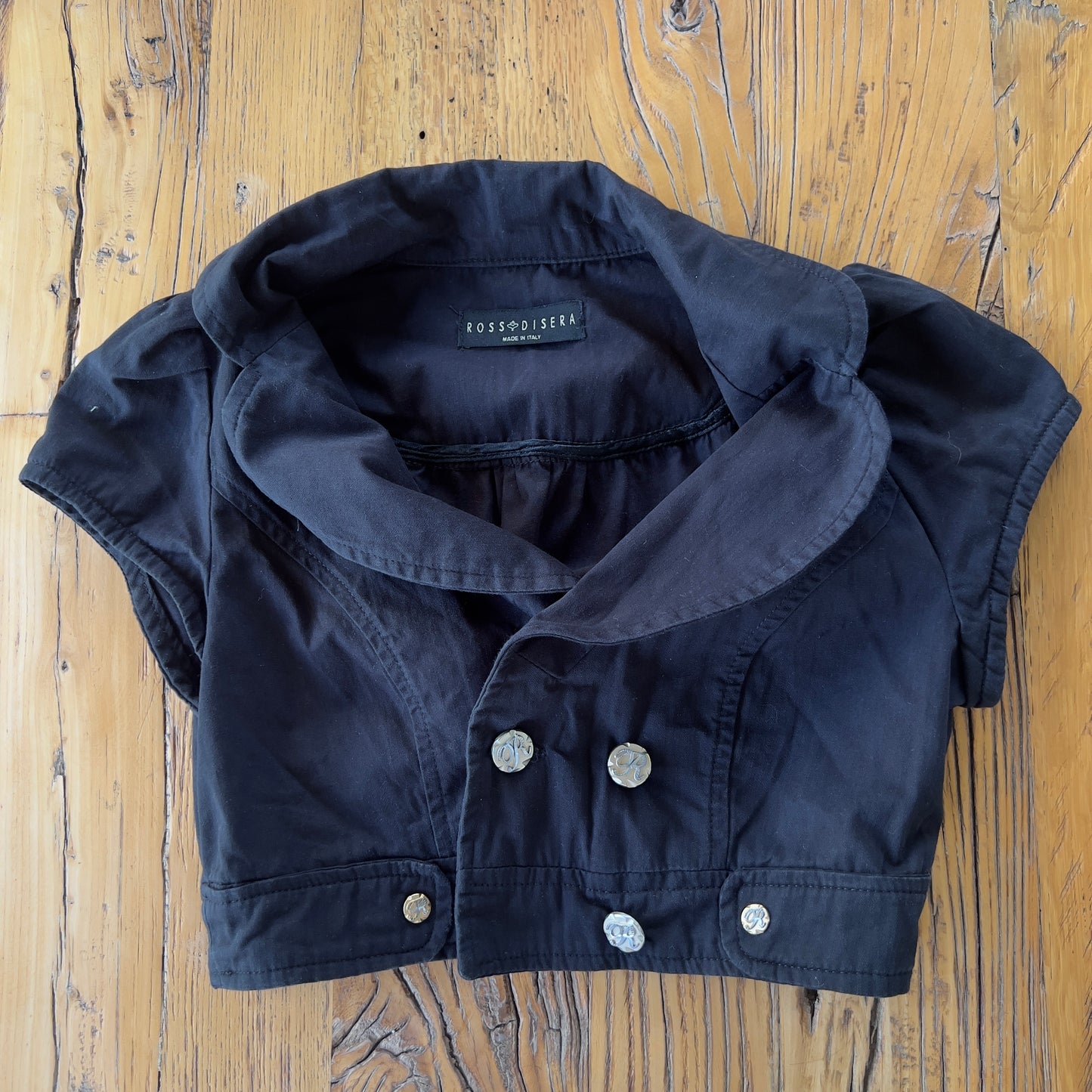 cropped tailored jacket top