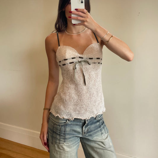 vintage wool cami