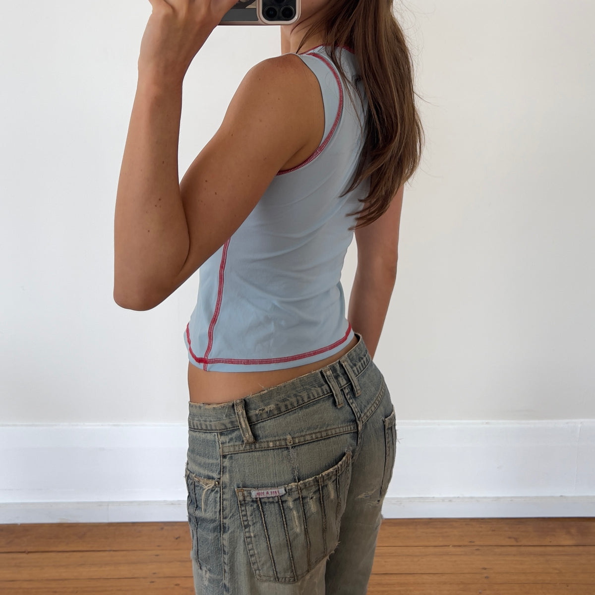 graphic Morgan top