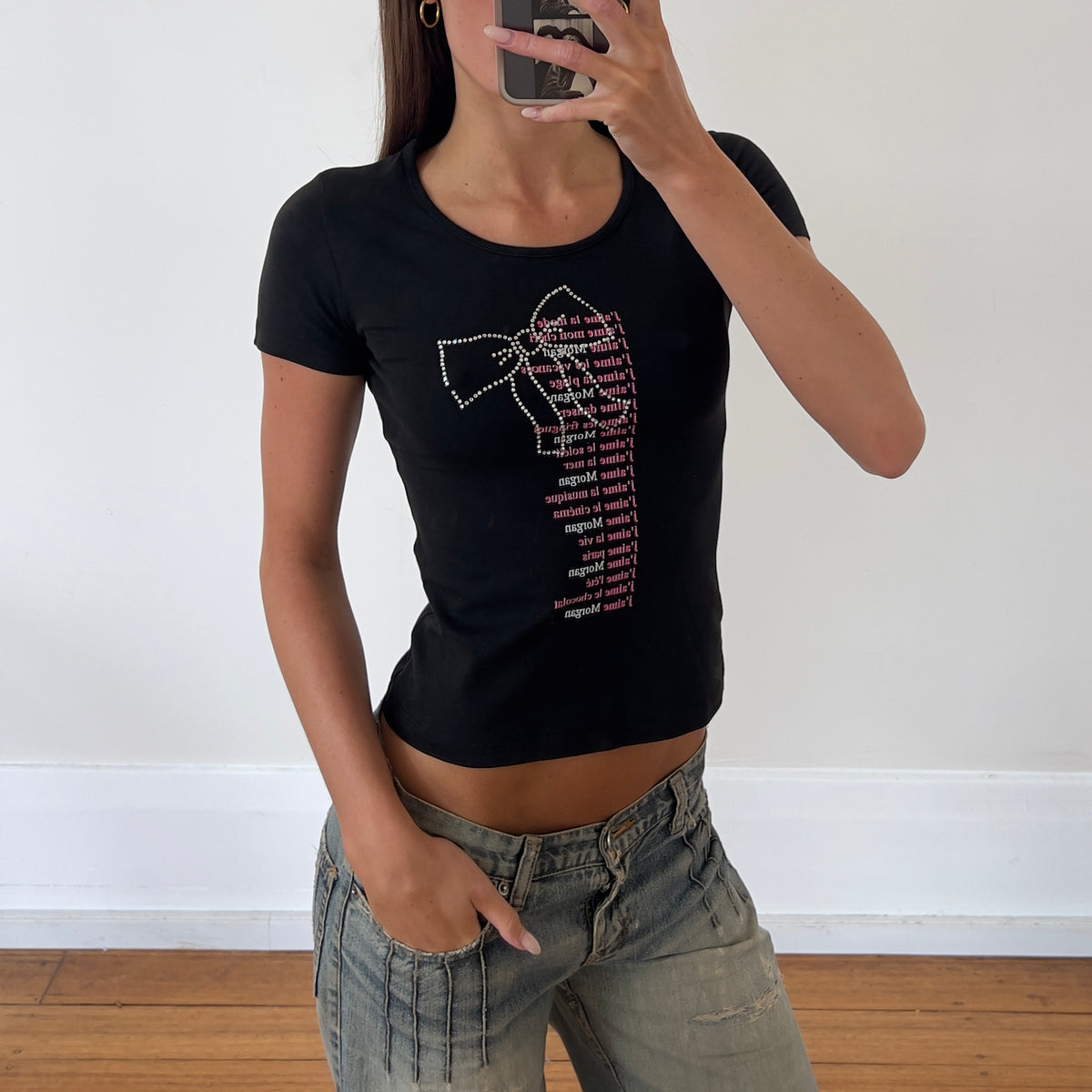 graphic Morgan tee