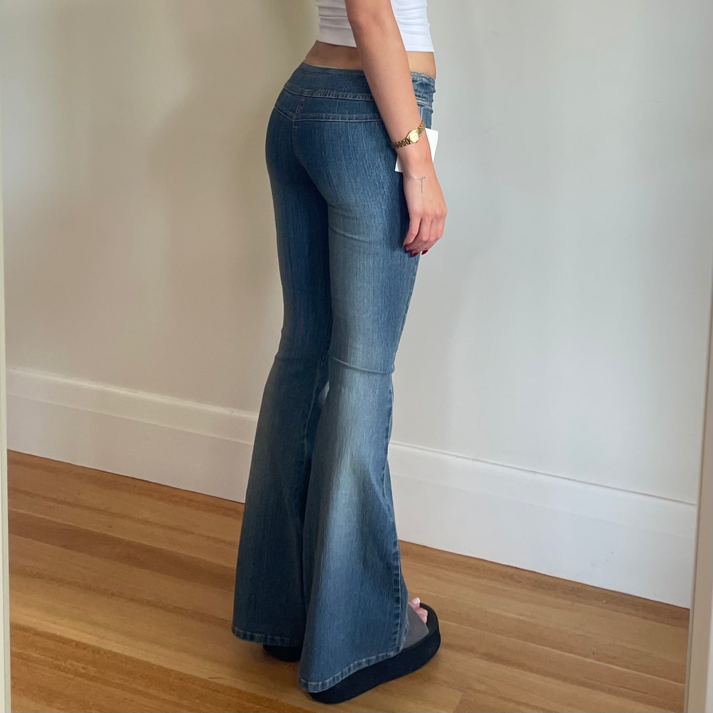y2k deadstock Face Off jeans