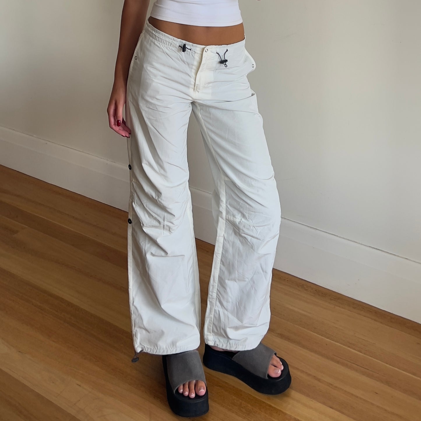 y2k winter ski style pants