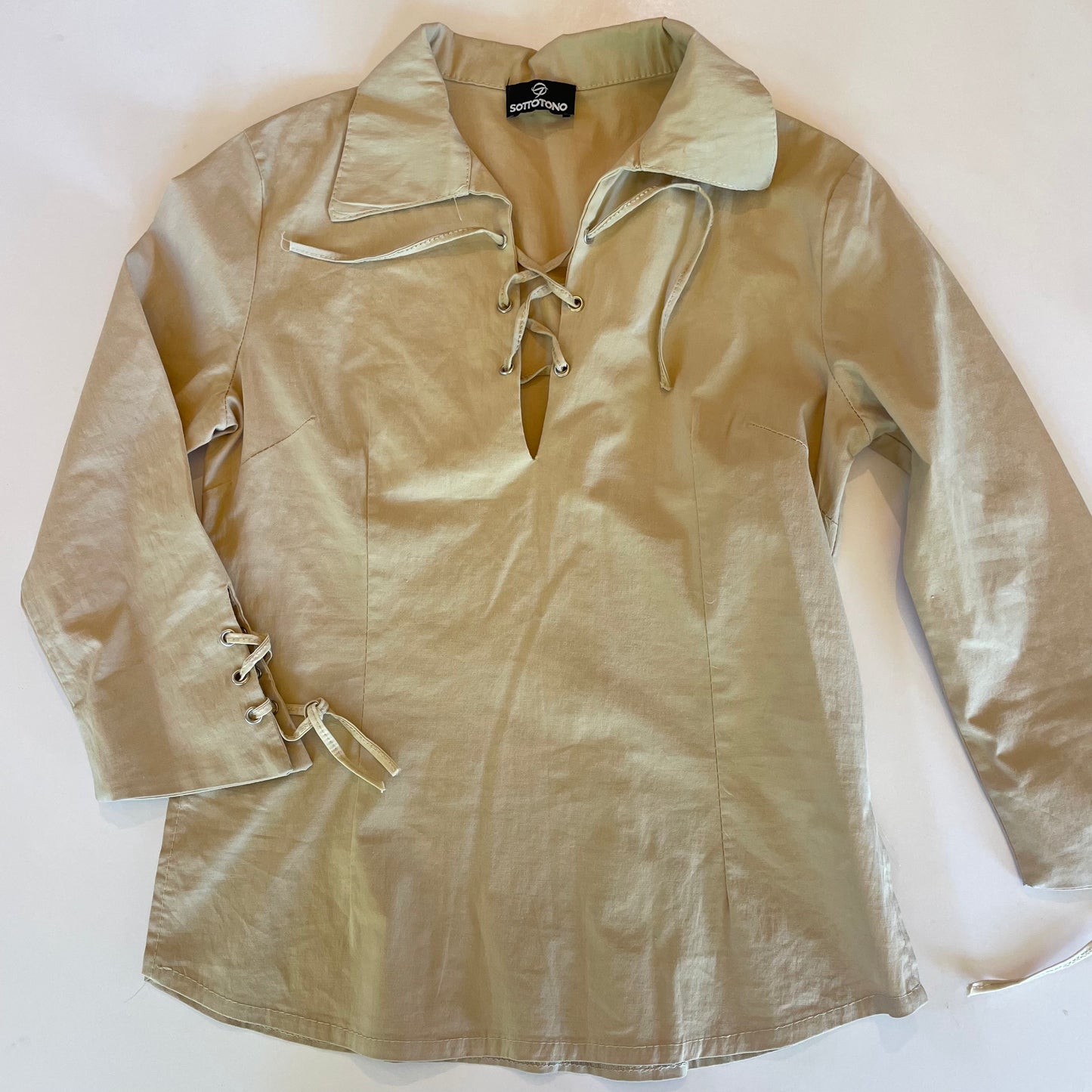 90s 3/4 sleeve shirt